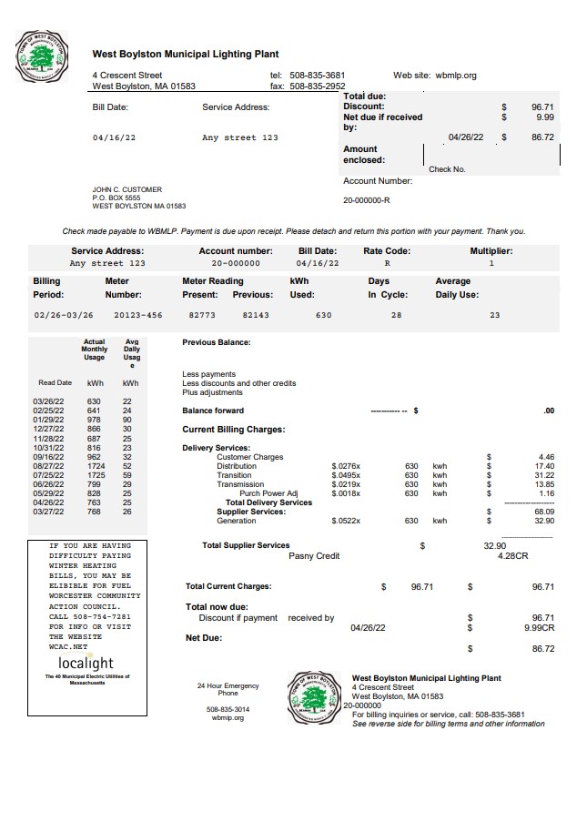  Minol USA business utility bill 
